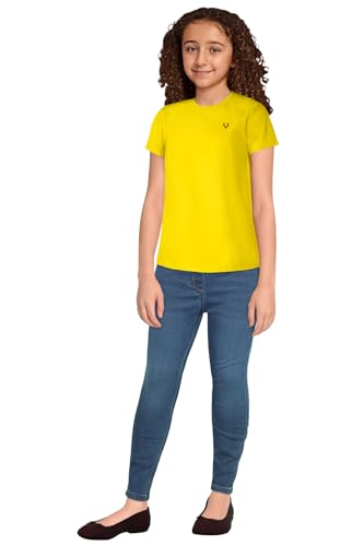 Allen Solly Girls Half Sleeve Crew Neck Polycotton T-Shirt - Image 4