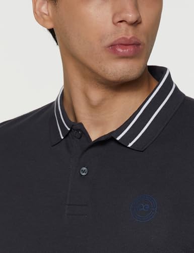 Peter England Men's Regular Fit Insignia Half Sleeve Polo T-Shirt - Image 5