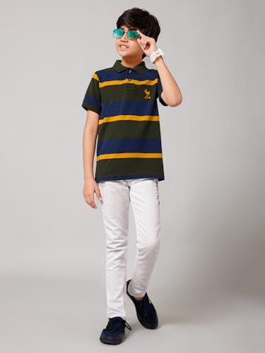 Alan Jones Boys Cotton Polo T-Shirt - Image 3