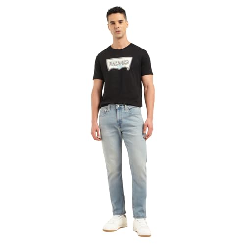 Levi's Men's 512 Slim Tapered Fit Mid Rise Blue Jeans - Image 3