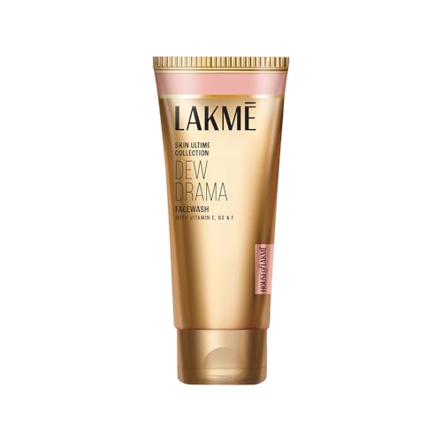 LAKMÉ Dew Drama Facewash Pro-Ceramides 6% Vitamin E 100gm - Image 2