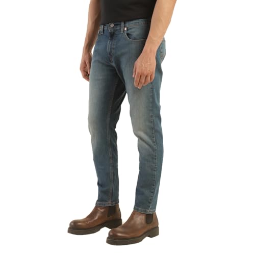 Levi's Men's 512 Slim Tapered Fit Mid Rise Blue Jeans - Image 4