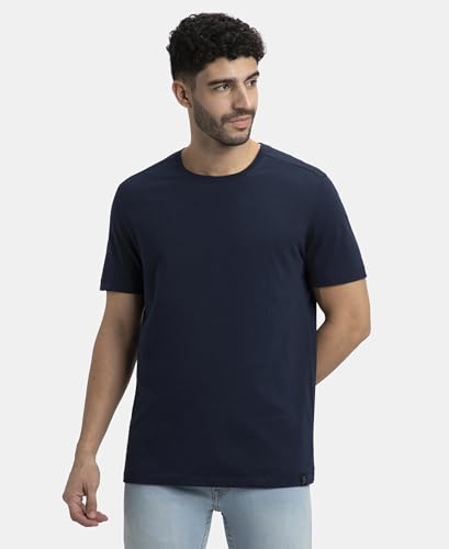 Jockey Men’s Super Combed Cotton Round Neck Half Sleeve T-Shirt - Image 4
