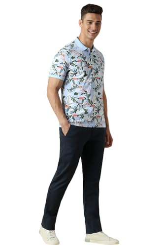 Allen Solly Men's 100% Cotton Regular Fit T-Shirt - Image 5