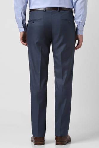 Van Heusen Men's Formal Mid Rise Slim Fit Trousers - Image 5