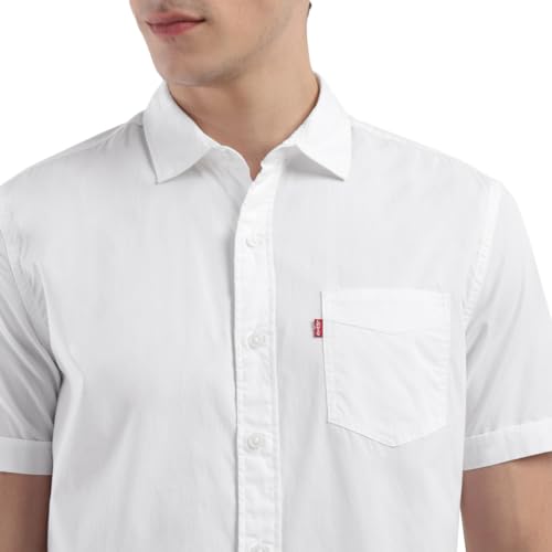 Levi's Men's Solid Slim Fit Shirt - Image 5