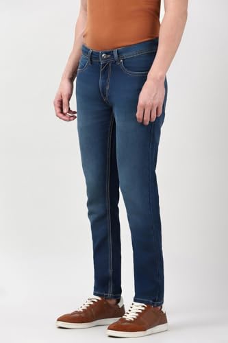 Peter England Slim Tapered Jeans - Image 3