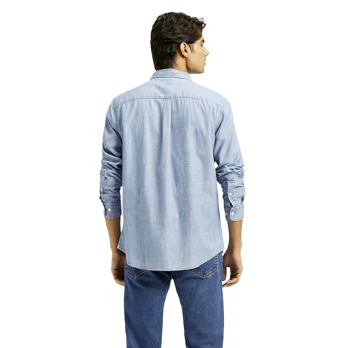 Levi's Men's Solid Slim Fit Shirt - Image 3