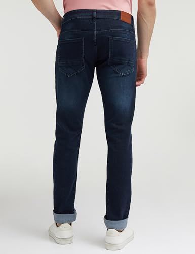 Peter England Men's Mid Wash Stretchable Jeans - Image 4