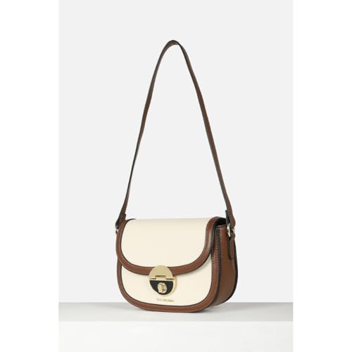 Van Heusen Women's Chic Sling Bag |Brown Contrast Lining| Detachable Strap - Authentic Van Bags | UrbanThreads - Image 3