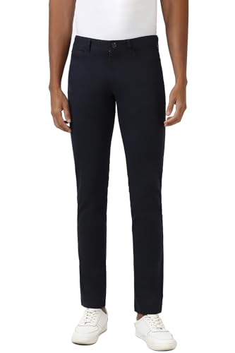 Peter England Men Skinny Casual Pants - Image 2