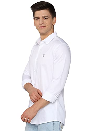 Allen Solly Men's 100% Cotton Regular Fit Shirt - Image 4