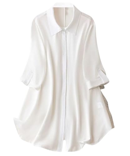 Leriya Fashion Women's Shirt Dress | Knee Length Dresses | Loose Fit | Button-Down | 3/4 Sleeve | Va - Authentic Leriya Clothing | UrbanThreads - Image 2