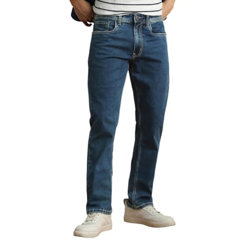 Peter England Men's Regular Fit Denim Jeans - Image 2