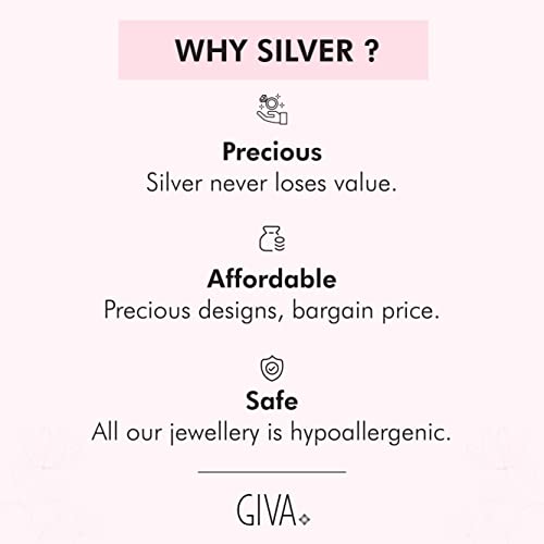 GIVA 925 Silver Charms for Necklaces, Bracelets, Anklets - Image 5