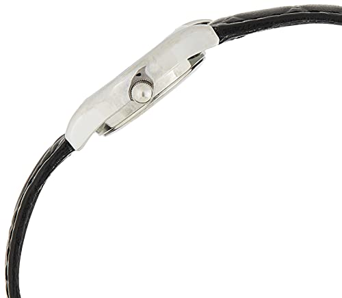 Casio Women's Dress Analog Watch LTP1094E7B White Dial Black Band - Image 4