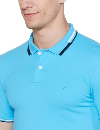 Allen Solly Men's Regular Fit Cotton Polo with Collar - Image 4