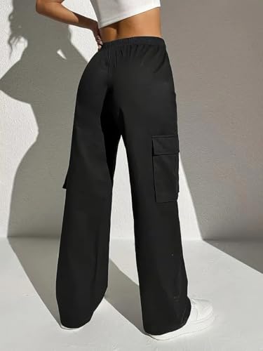Leriya Fashion Womens High Rise Cargo Pants | Trousers | High-Waisted | Pants | Korean Trousers | Ba - Authentic Leriya Clothing | UrbanThreads - Image 4