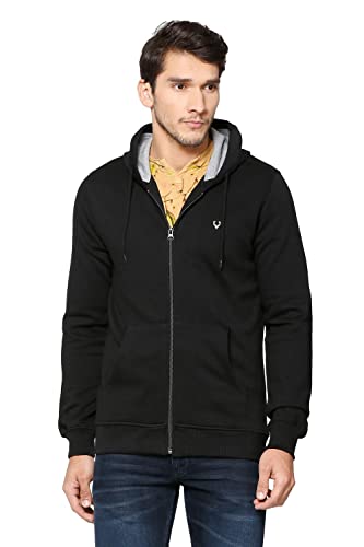 Allen Solly Men's Cotton Hooded Neck Sweatshirt - Image 2