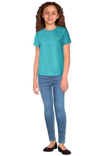 Allen Solly Girls Half Sleeve Crew Neck Polycotton T-Shirt - Image 2