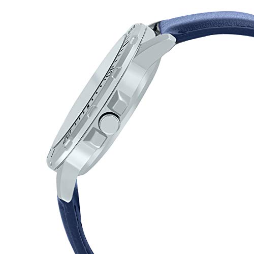 Casio Enticer Blue Leather Analog Watch - Image 4
