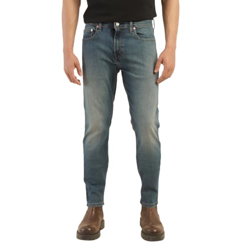Levi's Men's 512 Slim Tapered Fit Mid Rise Blue Jeans - Image 2