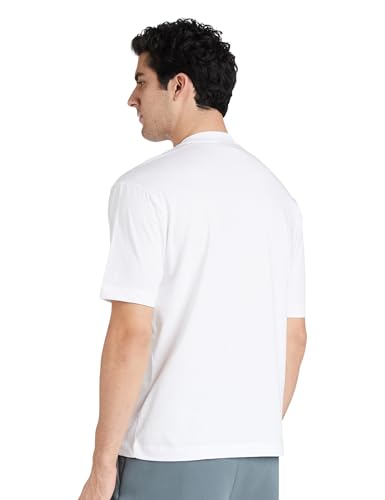 Allen Solly Men's Cotton Regular Fit Drop Shoulder T-Shirt - Image 3