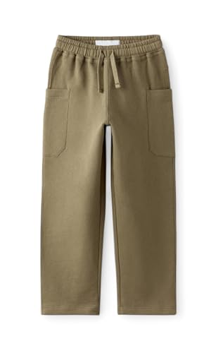 Alan Jones Boys Regular Mid Rise Solid Plush Pants - Image 2