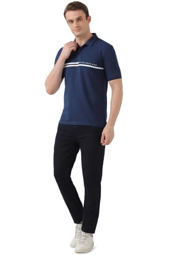 Peter England Solid Pique Polo - Image 4