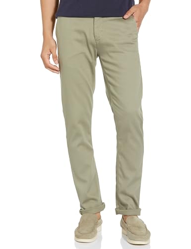 Peter England Men's Super Slim Fit Stretchable Casual Trousers - Image 2