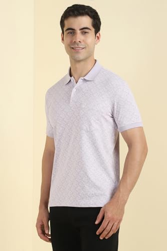 Allen Solly Men's Solid Regular Fit T-Shirt - Image 3