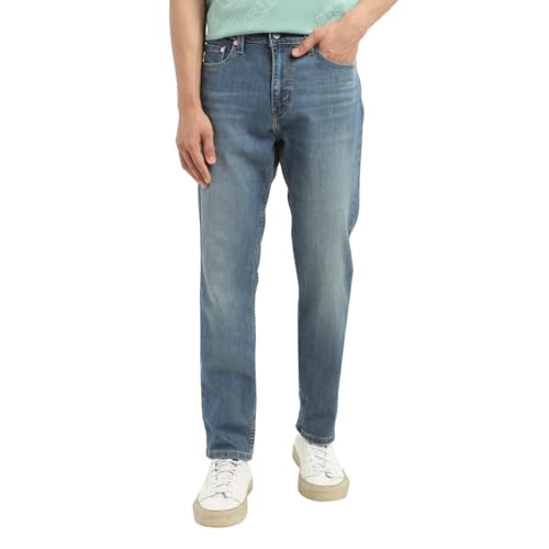 Levi's Men's 511 Slim Fit Mid Rise Blue Jeans - Image 2