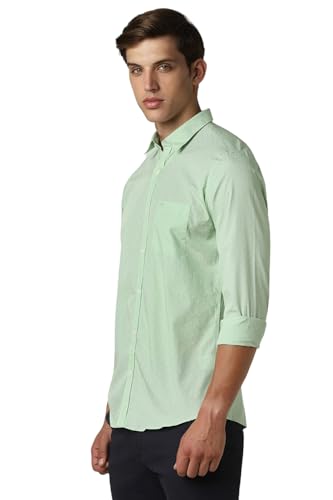 Peter England Men's Cotton Slim Fit Print Shirt - Image 3