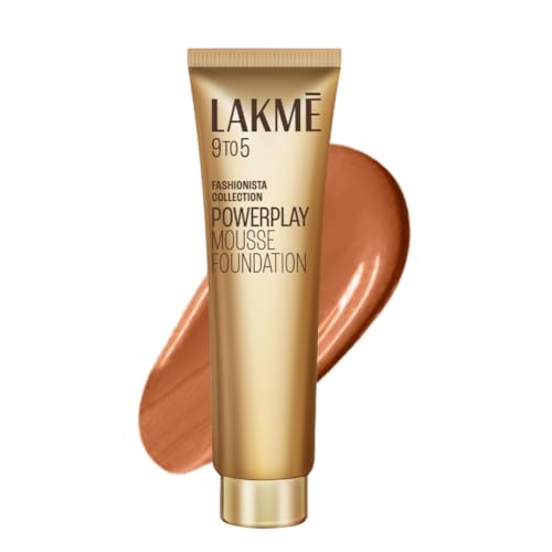 Lakmé Powerplay Mousse Foundation Beige Caramel - Image 2