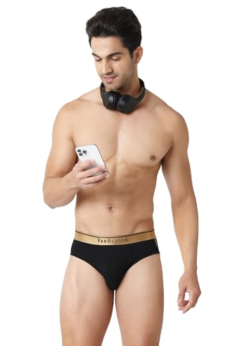 Van Heusen Men's Signature Regular Fit Quick Dry Cotton Brief - Image 2