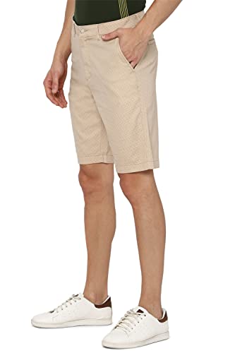 Allen Solly Khaki Printed Shorts - Image 3