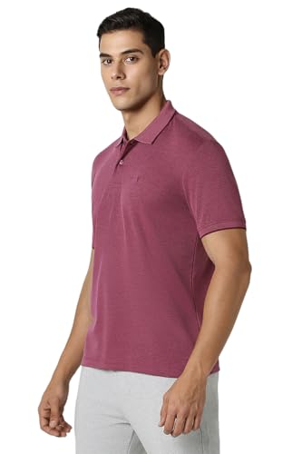 Van Heusen Men's Polycotton Regular Fit Polo T-Shirt - Image 4