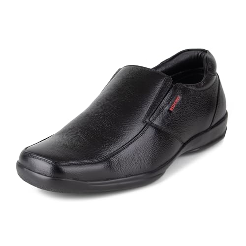 Red Chief Genuine Leather Formal Slip-On Shoes for Men | Elegant & Comfortable Office Wear | RC3500 - Authentic Red Footwear | UrbanThreads - Image 2