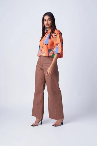 Leriya Fashion Shirt for Women | Crop Shirt for Women | Oversized Shirt for Women - Authentic Leriya Clothing | UrbanThreads - Image 5