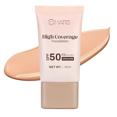 MARS SPF50 PA++++ High Coverage Foundation 05-SANDSTONE 25ml - Image 2
