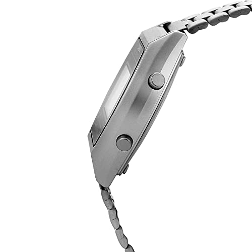 Casio B640WD-1AVDF Digital Unisex Watch Silver Metal Strap - Image 5