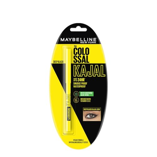 Maybelline Intense Colour Colossal Kajal Black Matte - Image 2