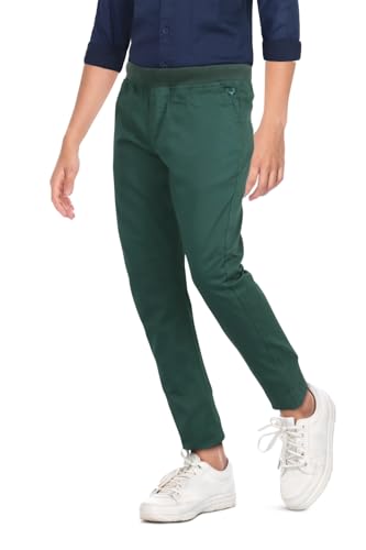 Allen Solly Boy's Mid Rise Slim Casual Pants - Image 4