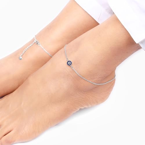 GIVA 925 Silver Anklet for Women - Image 3