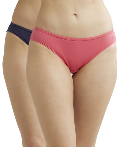 Jockey Women's Mid Waist Bikini Super Combed Cotton Elastane - Image 2