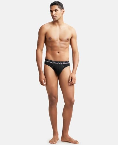 Jockey US17 Men's Super Combed Cotton Rib Brief - Image 5