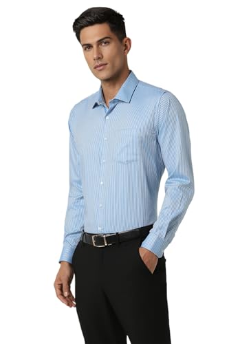 Van Heusen Men's Solid Slim Fit Shirt - Image 3