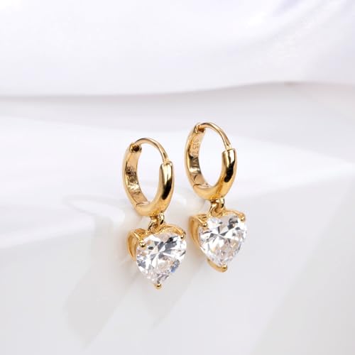 ZAVYA 925 Sterling Silver Cubic Zirconia Drop Earrings - Image 4