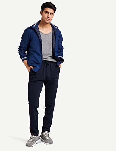 Van Heusen Men's Regular Fit Mid Rise Smart Tech Trackpants - Image 5
