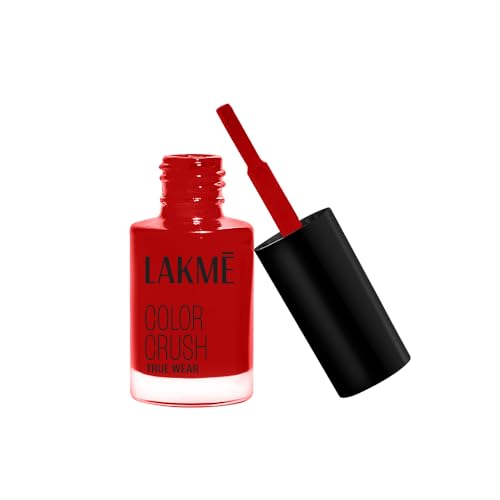 Lakmé Color Crush Nail Polish 404 Glossy Finish - Image 2